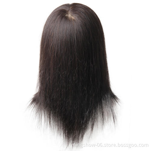 Mannequin Head with 100% Real Human Hair Black Doll Head for hair Styling Cosmetology Hair